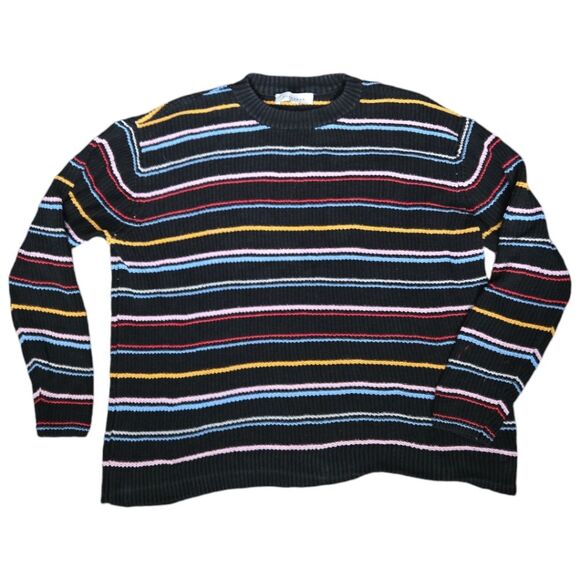 PopSugar Striped Sweater - L - Picture 4 of 9